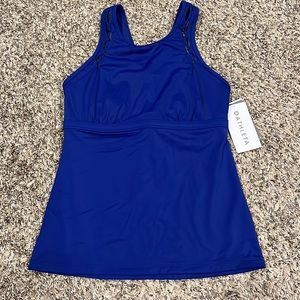 ATHLETA High Neck Bra Cup Loop Tankini